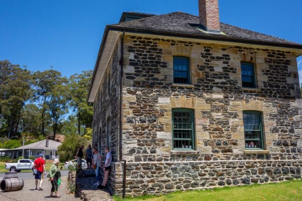 The historic Stone Store on a sunny day. Top of the "things to do in Kerikeri" list.